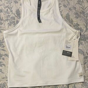Vuori Cream Sleeveless Top